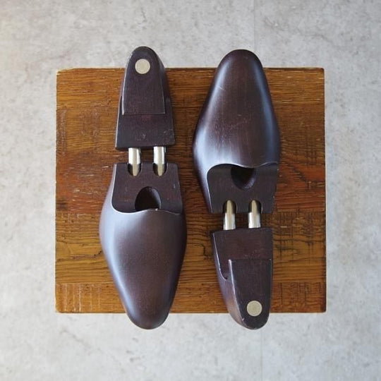 極上★(仏)HERMES/エルメス SIZE 41(UK6程度)【★純正シューツリー】木製シューキーパー/メンズ★j735