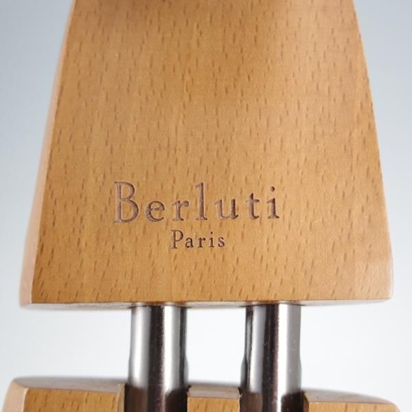 美品★(仏)ベルルッティ SIZE 8【★純正シューツリー】木製シューキーパー/メンズ/Berluti★j736
