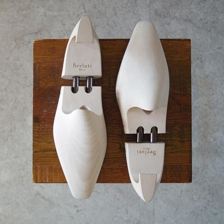 美品★(仏)ベルルッティ SIZE 8【★純正シューツリー】木製シューキーパー/メンズ/Berluti★j737