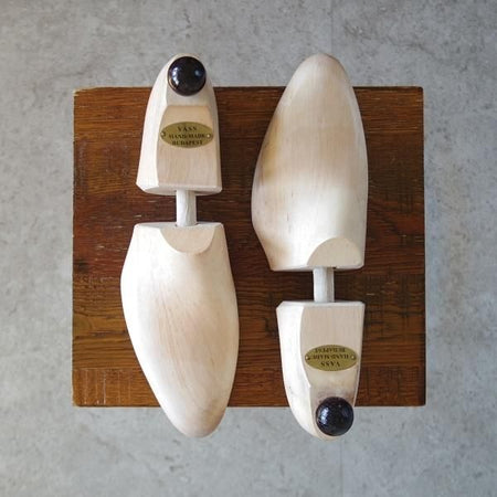 極上★(東欧)VASS/ヴァーシュ SIZE 40【貴重★純正シューツリー/Fラスト】木製シューキーパー/メンズ★j741