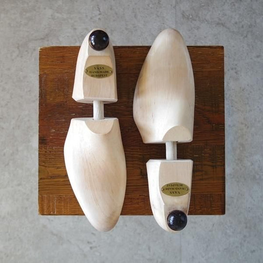 極上★(東欧)VASS/ヴァーシュ SIZE 40【貴重★純正シューツリー/Fラスト】木製シューキーパー/メンズ★j741