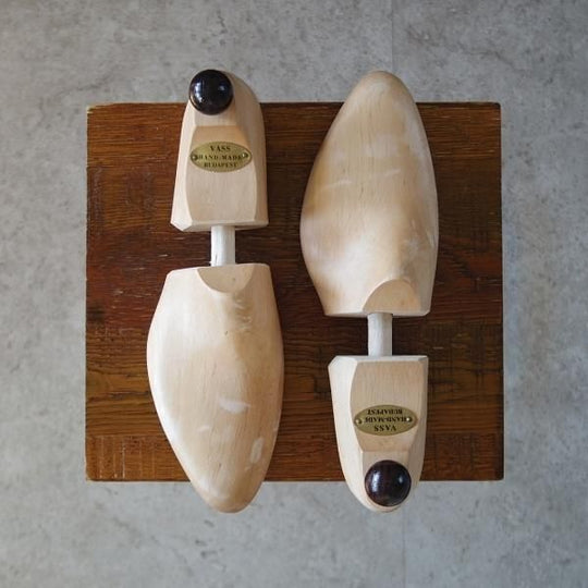 極上★(東欧)VASS/ヴァーシュ SIZE 40【貴重★純正シューツリー/Fラスト】木製シューキーパー/メンズ★j743