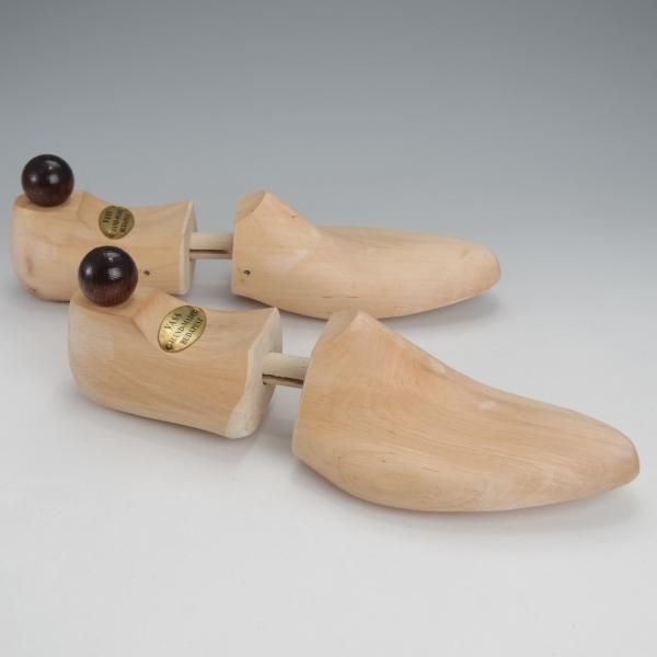 極上★(東欧)VASS/ヴァーシュ SIZE 39【貴重★純正シューツリー/Fラスト】木製シューキーパー/メンズ★j745