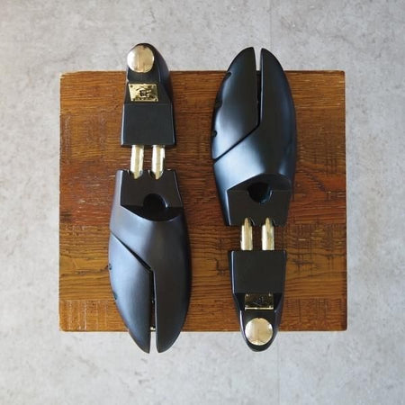 極上★三陽山長 UK6.5程度【定価￥11,000-★純正シューツリー/ブナ】木製シューキーパー/メンズ/Sanyo Yamacho★j746