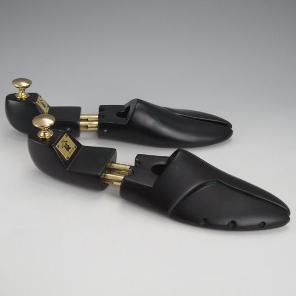 極上★三陽山長 UK6.5程度【定価￥11,000-★純正シューツリー/ブナ】木製シューキーパー/メンズ/Sanyo Yamacho★j746