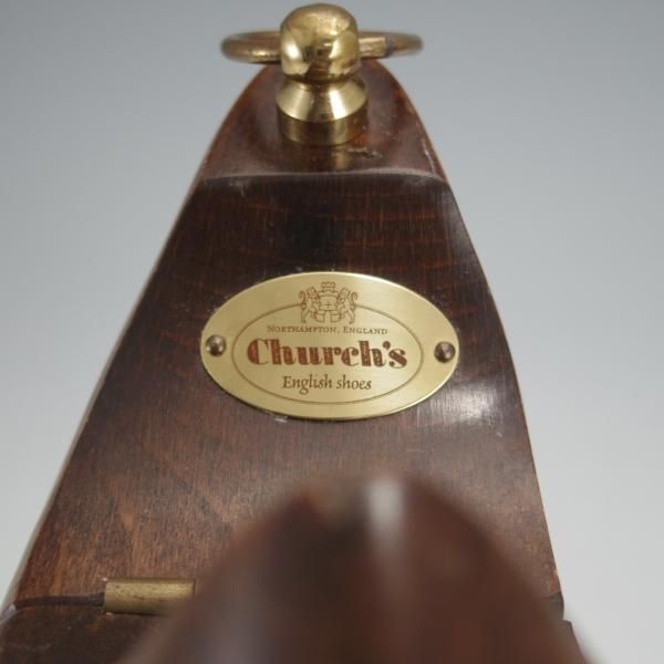 極上★チャーチ 9F【貴重★(英)Spring Line社製/純正シューツリー/137ラスト】木製シューキーパー/スプリングライン/Church's★j747