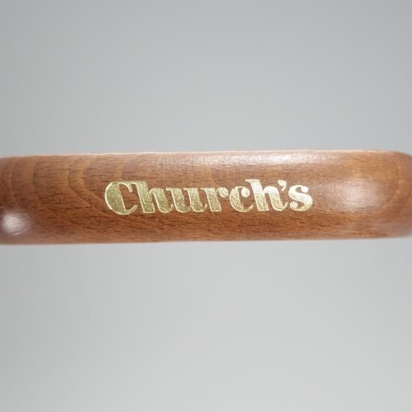 極上★チャーチ Sサイズ【貴重★旧チャーチの純正シューツリー/(英)ダスコ製】DASCO/木製シューキーパー/メンズ/Church's★j749