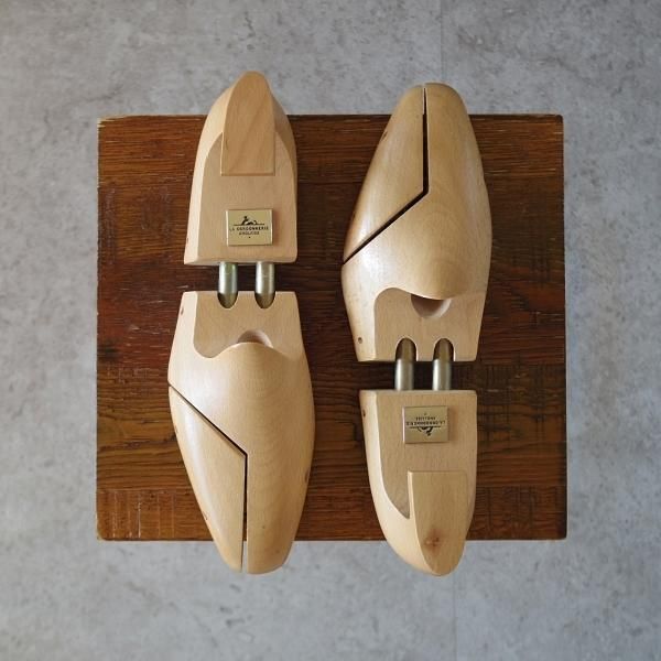 極上★(仏)ラ・コルドヌリ・アングレーズ SIZE 40【定価￥16,500-★木製シューツリー/EM500E】ブナ/LA CORDONNERIE ANGLAISE★j757