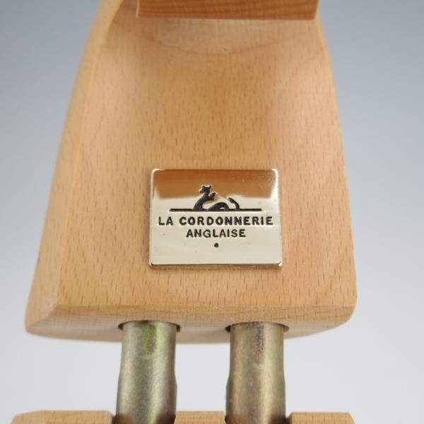 極上★(仏)ラ・コルドヌリ・アングレーズ SIZE 40【定価￥16,500-★木製シューツリー/EM500E】ブナ/LA CORDONNERIE ANGLAISE★j757