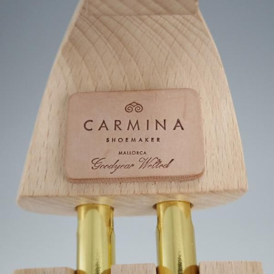 美品★(スペイン製)CARMINA/カルミナ SIZE 7【★純正シューツリー】木製シューキーパー★j758