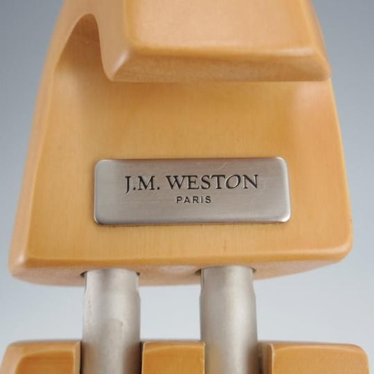 美品★J.M.ウエストン SIZE 9【現行定価￥18,700-★純正シューツリー/022L】木製シューキーパー/メンズ/Weston/ウェストン★j760