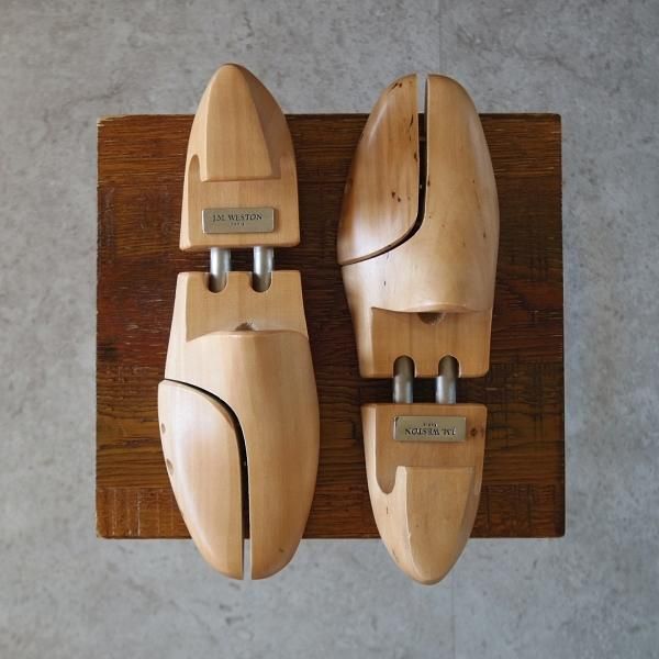 極上★J.M.ウエストン SIZE 8【現行定価￥18,700-★純正シューツリー/041L】木製シューキーパー/メンズ/Weston/ウェストン★j764
