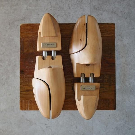 極上★J.M.ウエストン SIZE 8【現行定価￥18,700-★純正シューツリー/041L】木製シューキーパー/メンズ/Weston/ウェストン★j764