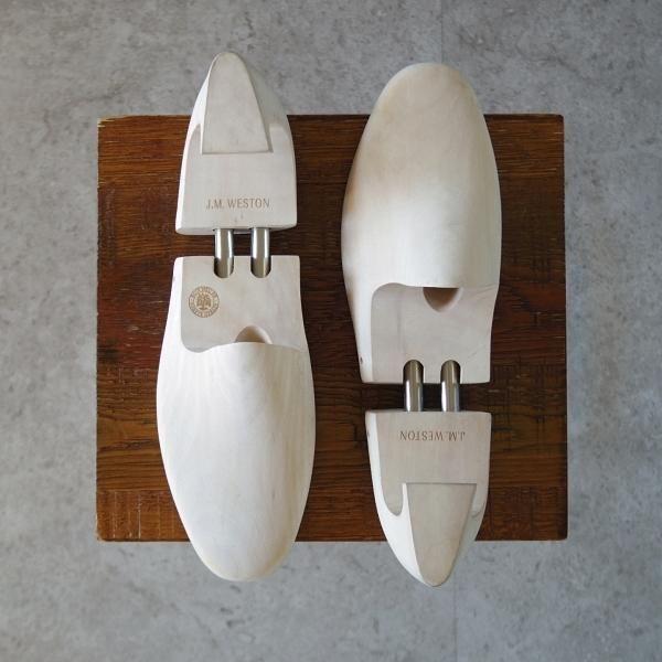 極上★J.M.ウエストン SIZE 8【定価￥18,700-★純正シューツリー/041L】木製シューキーパー/メンズ/Weston/ウェストン★j766