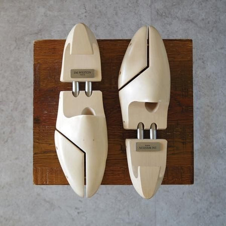 美品★J.M.ウエストン SIZE 8【現行定価￥18,700-★純正シューツリー/022L】木製シューキーパー/メンズ/Weston/ウェストン★j768