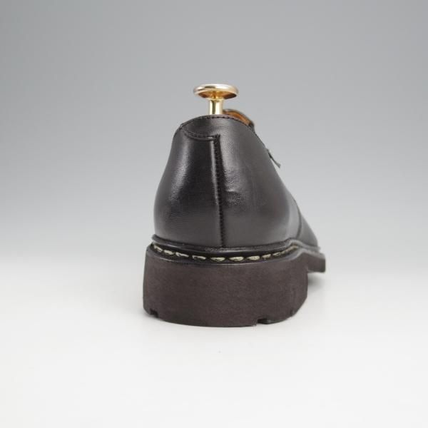 極美品★パラブーツ SIZE 6【定価￥72,600-★PHOTON/フォトン/サイドエラスティック】TEXソール/リスレザー/NOIR/黒/Paraboot★j771