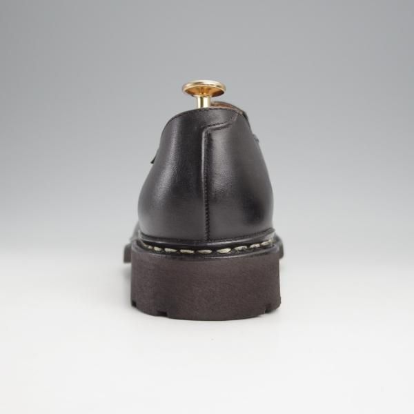 極美品★パラブーツ SIZE 6【定価￥72,600-★PHOTON/フォトン/サイドエラスティック】TEXソール/リスレザー/NOIR/黒/Paraboot★j771