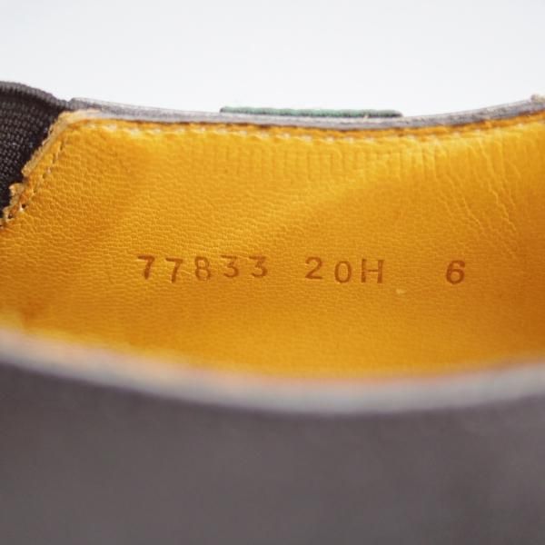 極美品★パラブーツ SIZE 6【定価￥72,600-★PHOTON/フォトン/サイドエラスティック】TEXソール/リスレザー/NOIR/黒/Paraboot★j771