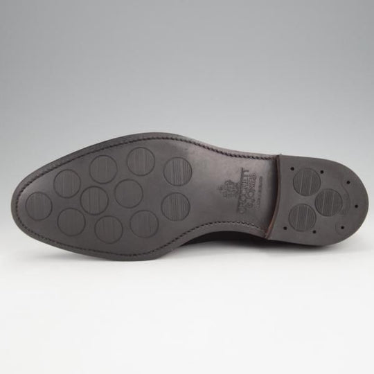 美品★クロケット&ジョーンズ 7.5E【定価￥101,200-★サイドゴアブーツ/CHELSEA 8】CITYソール/スエード/黒/Crockett&Jones★j772