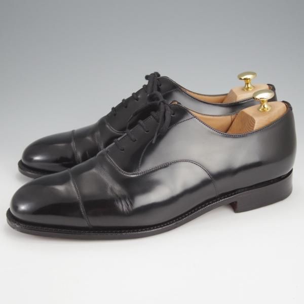 極美品★チャーチ 100G/UK10【現行定価￥176,000-★コンサル/CONSUL】173ラスト/ストレートチップ/黒/メンズ/Church's★j773