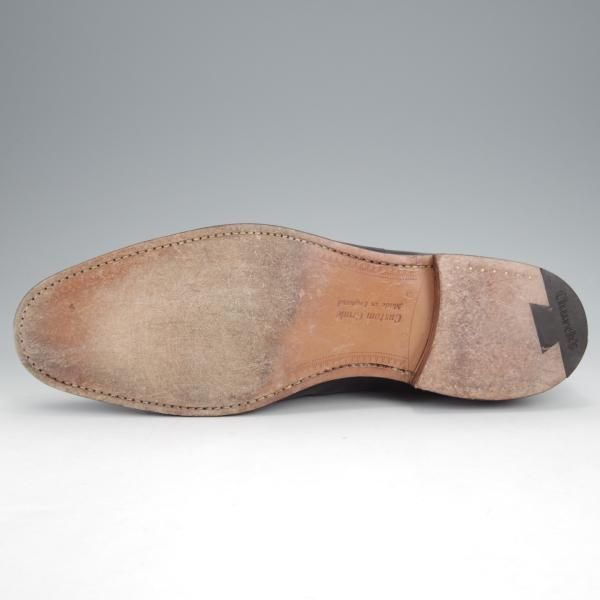 極美品★チャーチ 100G/UK10【現行定価￥176,000-★コンサル/CONSUL】173ラスト/ストレートチップ/黒/メンズ/Church's★j773