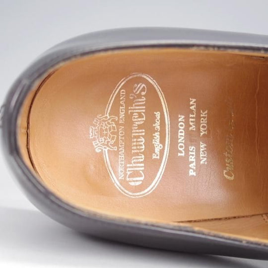 極美品★チャーチ 100G/UK10【現行定価￥176,000-★コンサル/CONSUL】173ラスト/ストレートチップ/黒/メンズ/Church's★j773