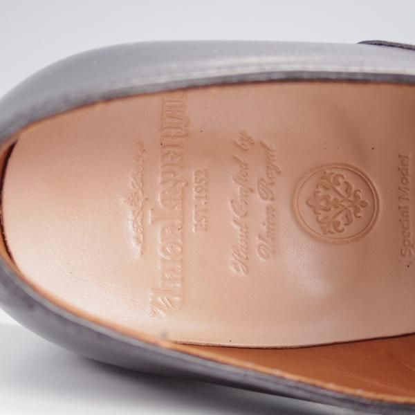 ほぼ試着程度★ユニオンインペリアル SIZE 7【定価￥42,900-★撥水なめし革/U2005】ストレートチップ/黒/メンズ/Union Imperial★j778