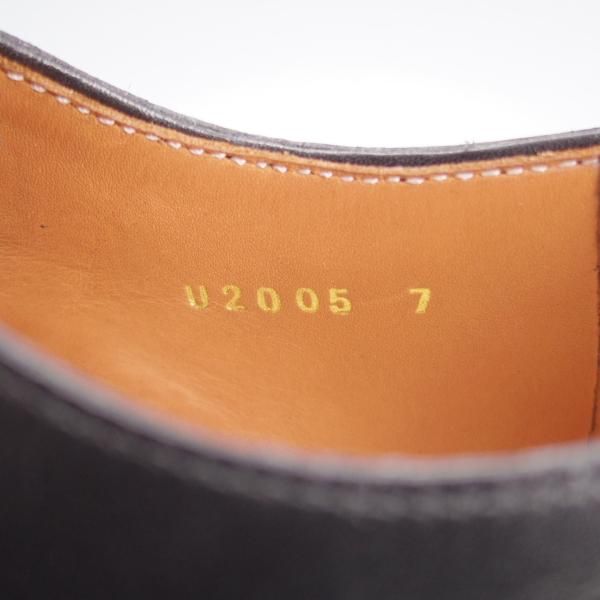 ほぼ試着程度★ユニオンインペリアル SIZE 7【定価￥42,900-★撥水なめし革/U2005】ストレートチップ/黒/メンズ/Union Imperial★j778