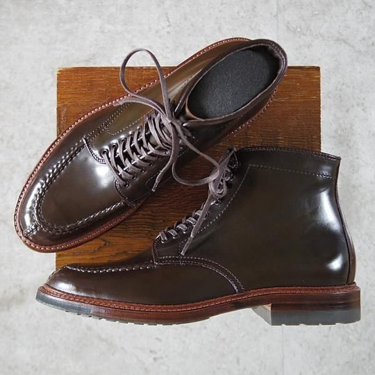 未使用★オールデン 8D【貴重★シガー色/コードバン仕様/タンカーブーツ】D1962HC/バリーラスト/茶/メンズ/ALDEN★j781