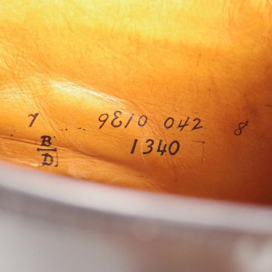 極上★オールデン 7D【定価￥189,200-★コードバン仕様/1340/ユナイテッドアローズ別注】バリーラスト/チャッカブーツ/黒/ALDEN★j784