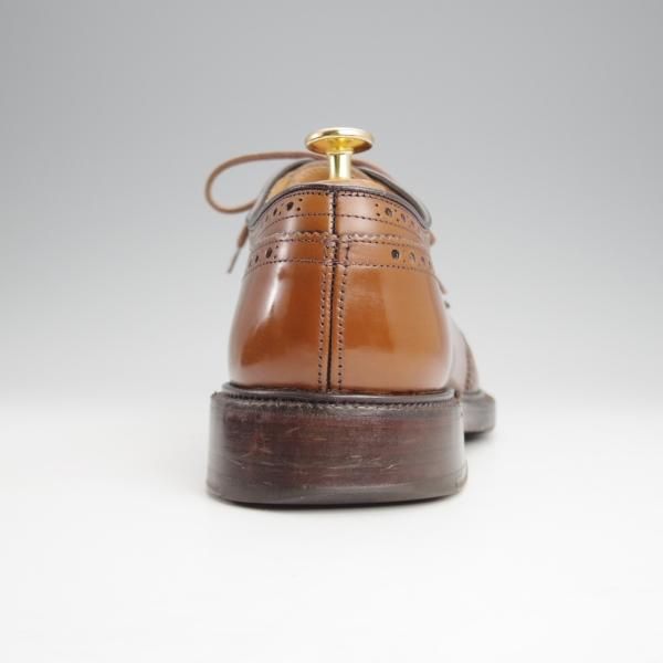 極上★チャーチ 80F/UK8【定価￥198,000-★グラフトン/GRAFTON】173ラスト/フルブローグサンダルウッド/茶/メンズ/Church's★j785