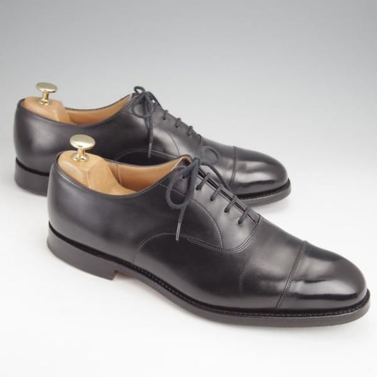 美品★チャーチ 80G/UK8【定価￥176,000-★コンサル/CONSUL】173ラスト/ストレートチップ/カーフ/黒/メンズ/Church's★j786