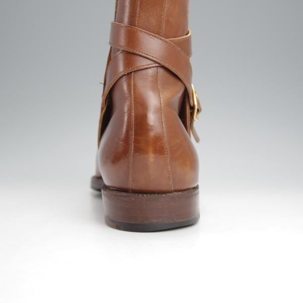 ★ジョンロブ 5.5E【貴重★PARISロゴ時代の製品/JODHPUR/236ラスト】ジョッパーブーツ/茶/メンズ/JOHN LOBB★j787