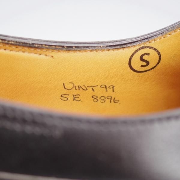 極上★ジョンロブ 5E【貴重★イヤーモデル(1999年)/プレステージライン/VINT99】8896ラスト/オックスフォードシューズ/黒/JOHN LOBB★j796