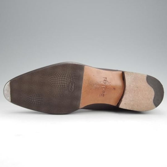 美品★(仏)ベルルッティ SIZE 8【定価￥336,600-★カリグラフィ(スクリット)仕様/CURSIVE BOOTS】サイドゴアブーツ/茶/Berluti★j799