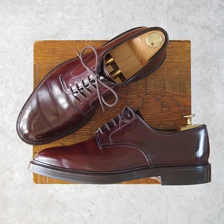 極上★クロケット&ジョーンズ 6.5E【現行定価16万円程度★コードバン仕様/GRASMERE】325ラスト/プレーントゥ/赤茶/Crockett&Jones★j800