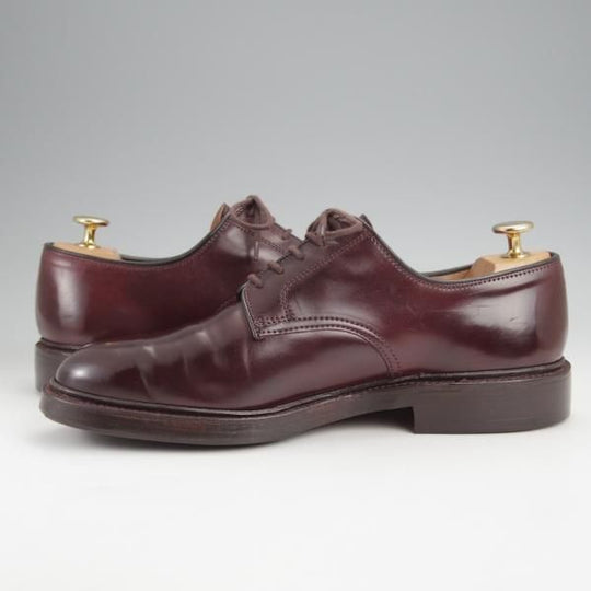 極上★クロケット&ジョーンズ 6.5E【現行定価16万円程度★コードバン仕様/GRASMERE】325ラスト/プレーントゥ/赤茶/Crockett&Jones★j800