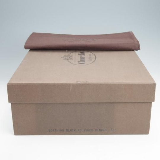 極美品★チャーチ 55F/UK5.5【貴重★SHANNONと同じ103ラスト/WORTHING】ジョッパーブーツ/黒/メンズ/Church's★j801