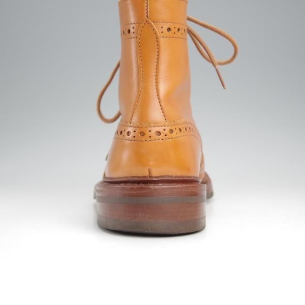 美品★トリッカーズ SIZE 7【定価￥104,500-★ダイナイトソール/MALTON/エイコンアンティーク】カントリーブーツ/Tricker's★j802