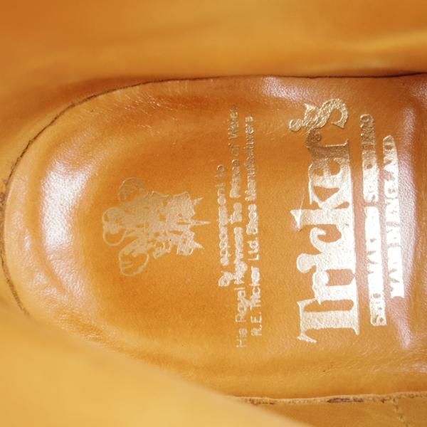 美品★トリッカーズ SIZE 7【定価￥104,500-★ダイナイトソール/MALTON/エイコンアンティーク】カントリーブーツ/Tricker's★j802