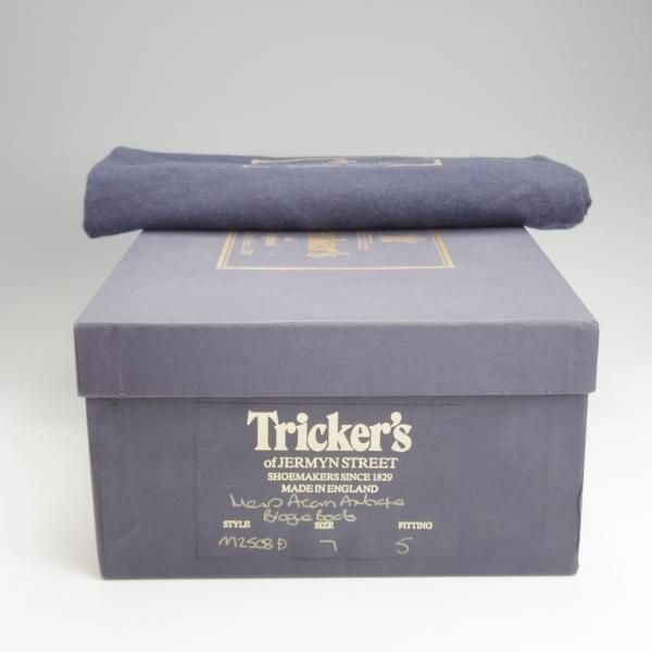 美品★トリッカーズ SIZE 7【定価￥104,500-★ダイナイトソール/MALTON/エイコンアンティーク】カントリーブーツ/Tricker's★j802