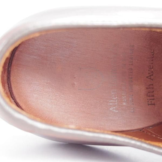 極上★(米)アレンエドモンズ 8D【現行定価8.5万円程度★パンチドキャップトゥ/Fifth Avenue】カーフ/濃茶/メンズ/ALLEN EDMONDS★j804