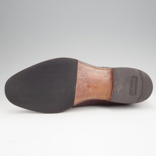 極上★チャーチ 75F/UK7.5【現行定価￥176,000-★旧チャーチ/73ラスト/CHETWYND】チェットウィンド/3都市ロゴ/茶/カーフ/Church's★j808