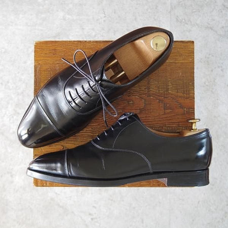 ★ジョンロブ 7E【現行定価￥203,500-★CITY 2/シティ/7000ラスト】ストレートチップ/カーフ/黒/メンズ/JOHN LOBB★j809