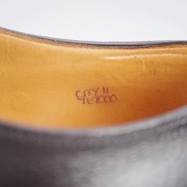 ★ジョンロブ 7E【現行定価￥203,500-★CITY 2/シティ/7000ラスト】ストレートチップ/カーフ/黒/メンズ/JOHN LOBB★j809