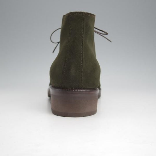 未使用★(伊)エンツォ・ボナフェ SIZE 6【定価￥143,000-★(英)C.F.ステッド社のスーパーバック/3878】チャッカブーツ/LODEN★j811