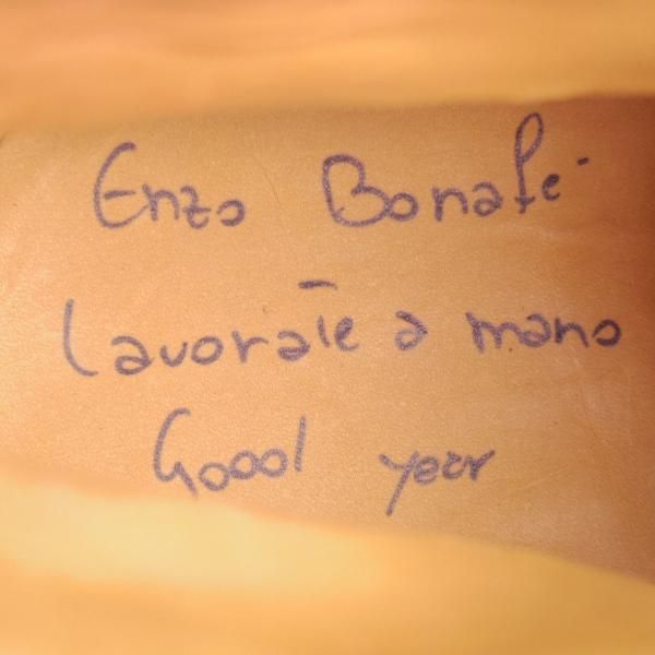 未使用★(伊)エンツォ・ボナフェ SIZE 6【定価￥143,000-★(英)C.F.ステッド社のスーパーバック/3878】チャッカブーツ/LODEN★j811