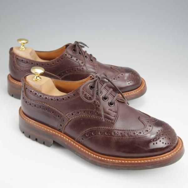 極上★トリッカーズ SIZE 7【定価￥107,800-★QUILP別注/The Old Curiosity shop】コマンドソール/フルブローグ/濃茶/Tricker's★j814