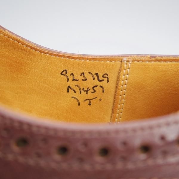 極上★トリッカーズ SIZE 7【定価￥107,800-★QUILP別注/The Old Curiosity shop】コマンドソール/フルブローグ/濃茶/Tricker's★j814