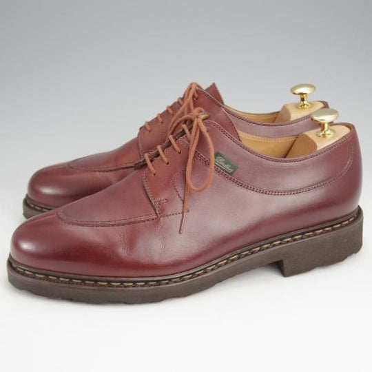 極美品★パラブーツ SIZE 8.5【定価￥79,200-★アヴィニョン/AVIGNON】グリフソール/リスレザー/Uチップ/MARRON/マロン/Paraboot★j819